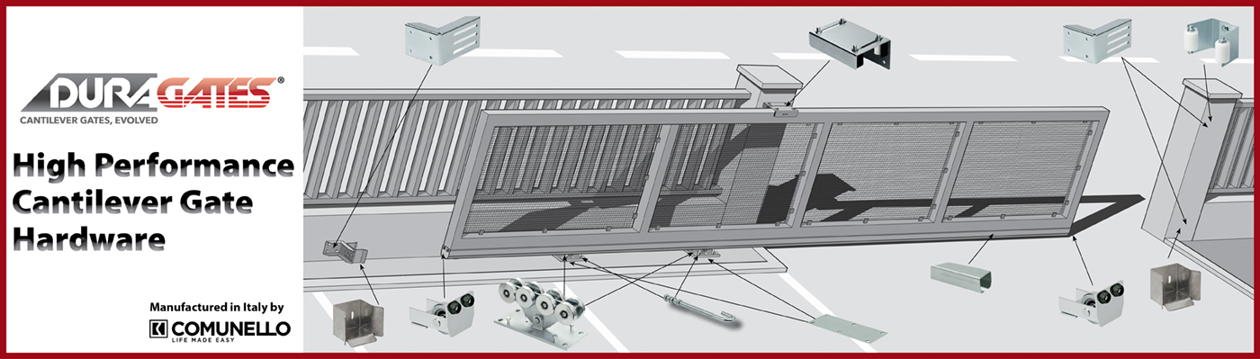 Duragates Cantilever Sliding Gate Hardware