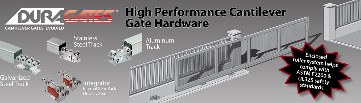 Cantilever Sliding Gate Hardware-Duragates Cantilever Sliding Gate Hardware-Duragates