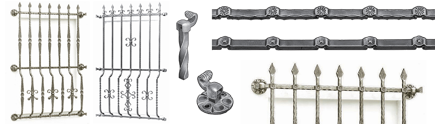Cross Bars for Window Guards Cross Bars for Window Guards