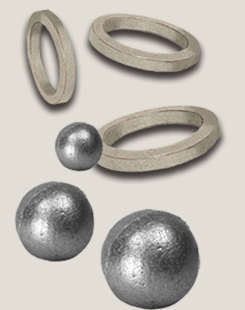 Aluminum Rings, Circles and Balls