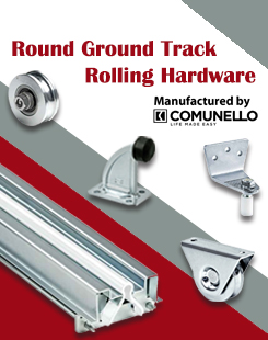 Round Ground Track Rolling Hardware