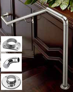 1-1/2" & 2" Round Stainless Steel Railing System