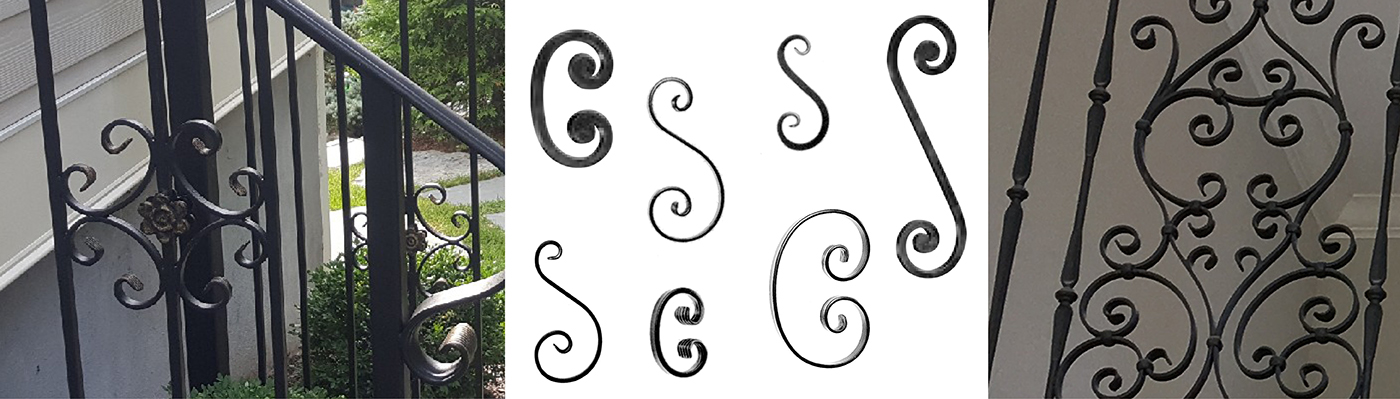 Forged Steel Scrolls Forged Steel Scrolls