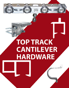 Top Track Cantilever Hardware