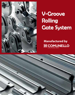 V-Groove Ground Track Rolling Hardware