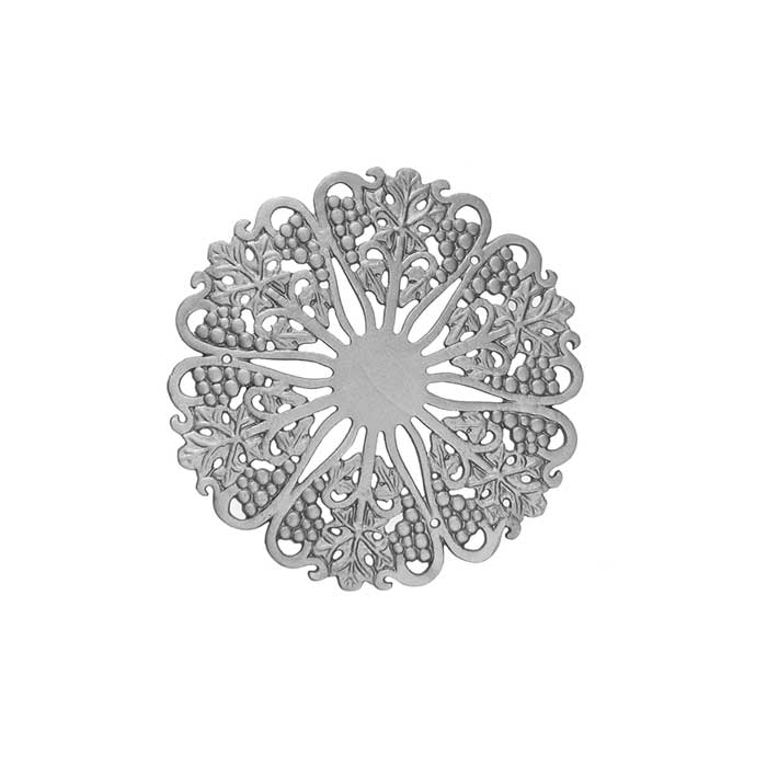 20" dia. Cast Iron Emblem/Insert, Vineyard Style, Double Faced
