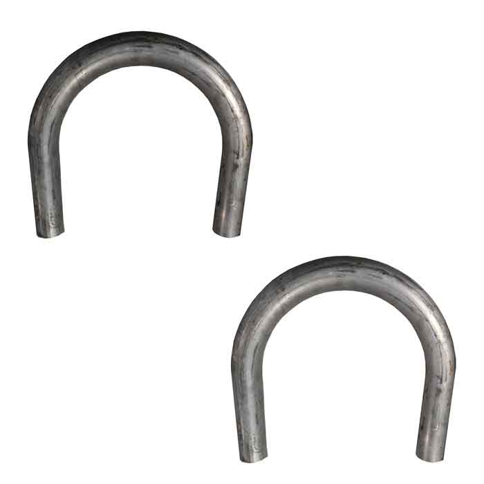 Aluminum 180 degree Elbow with 5" Inside Radius and 2 Tangents for 1-1/4" and 1-1/2" Schedule 40 Pipe