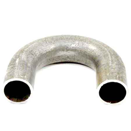 Stainless Steel 180 degree Elbow with Two 2" Tangents for 1-1/4" and 1-1/2" Schedule 40 Pipe
