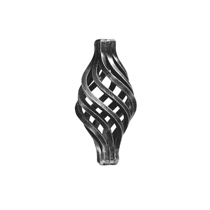Steel Cage, 1-1/4" sq. end, 9-13/16" Tall