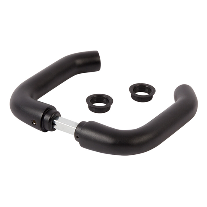 Black Anodized Aluminum Handle Set for Locinox Locks