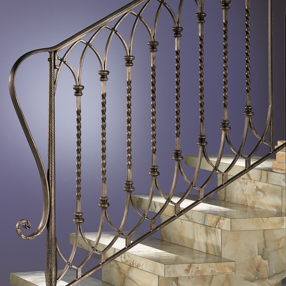 Railing Design with Balusters with Upper and Lower Notched Holes