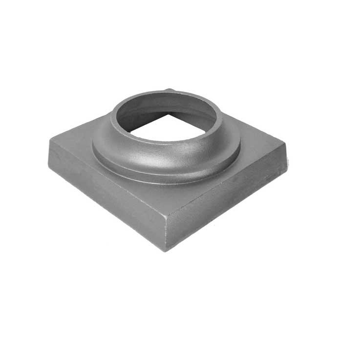 10" sq. Post Base, Cast Iron