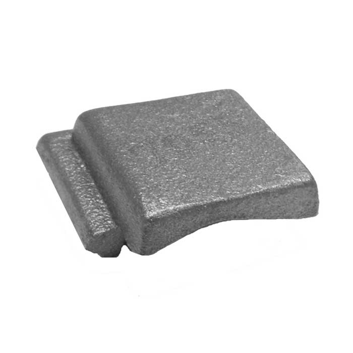 Corner Cap, Cast Iron, use with Tubular Handrail THR