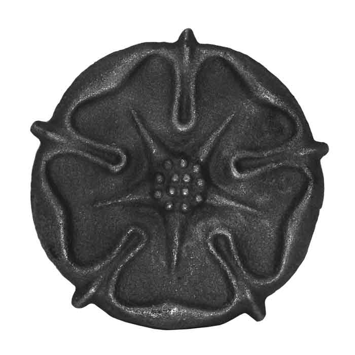 3-3/4" dia. Steel Rosette, 1/4" Thick, Single Faced