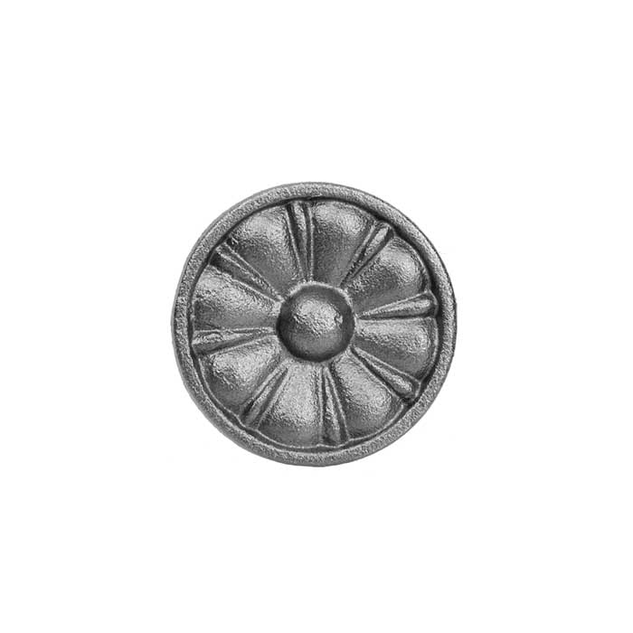 2-1/2" dia. Cast Iron Rosette, Double Faced