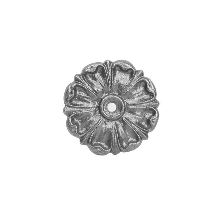 3-1/2" dia. Cast Iron Rosette, Double Faced