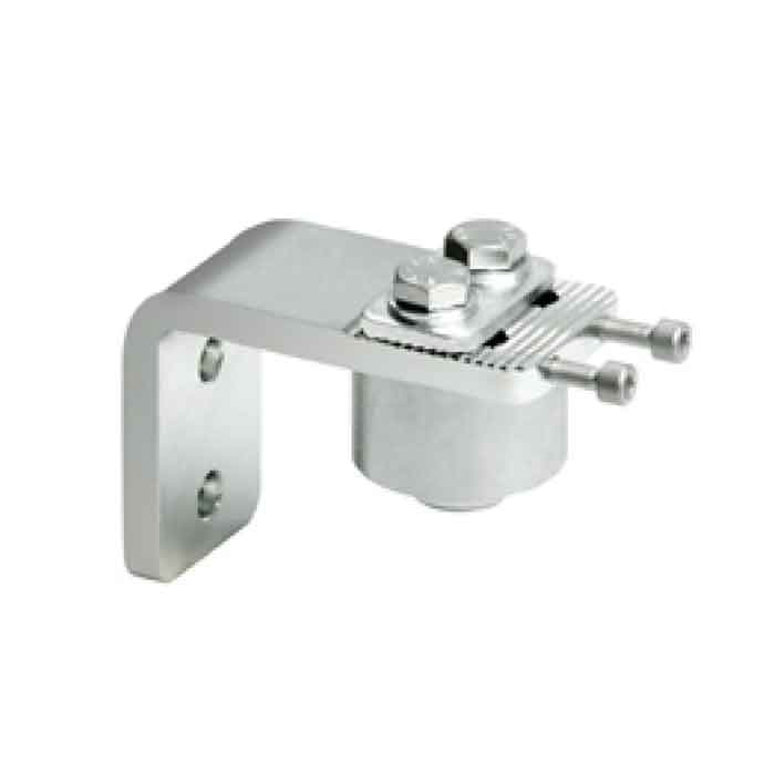 Adjustable Upper Hinge, Screw On, 2-11/16" dia., 1100 lbs. per pair, Galvanized, Sold Individually