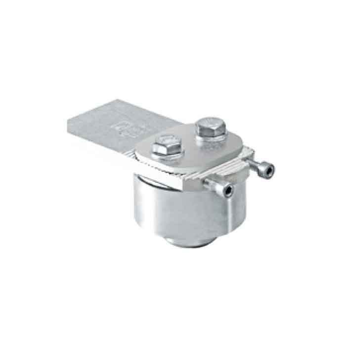 Adjustable Upper Hinge, Weld On, 2-11/16" dia., 1400 lbs. per pair, Galvanized, Sold Individually