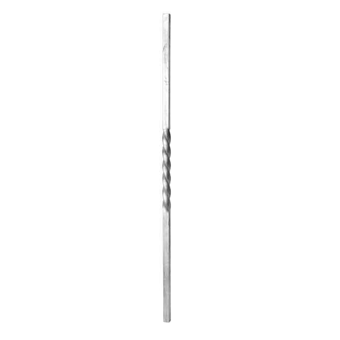 5/8" sq. Aluminum Baluster w/ Center Twist