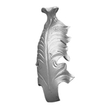 7-1/16" Tall Aluminum Leaf