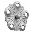 4-1/8" dia. Aluminum Rosette