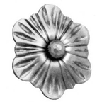 4-15/16" dia. Aluminum Rosette