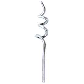5-7/8" Tall Aluminum Spiral using 1/4" dia. Bar