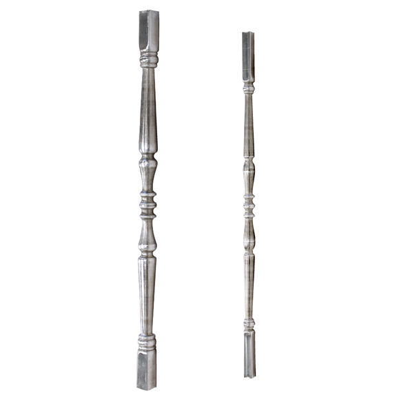 Aluminum Tubular Post & Baluster with Single Collar Design