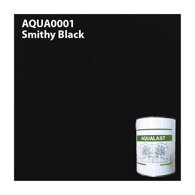 Aqualast Black Metal Paint