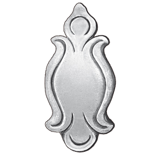 2-3/4" wide x 5-7/8" high Steel Base Plate
