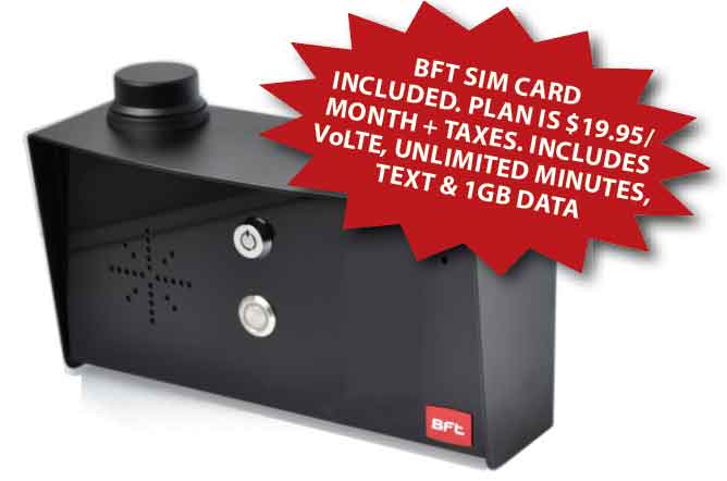 DISCONTINUED - BFT Cellular Call Box without Keypad