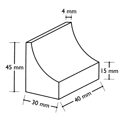 Steel Blocks for Corners of Gates
