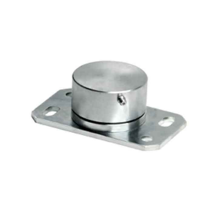 Bottom hinge w/Thrust Bearing, Screw On, 2-11/16" dia., 1100 lbs. per pair, Galvanized, Sold Individually