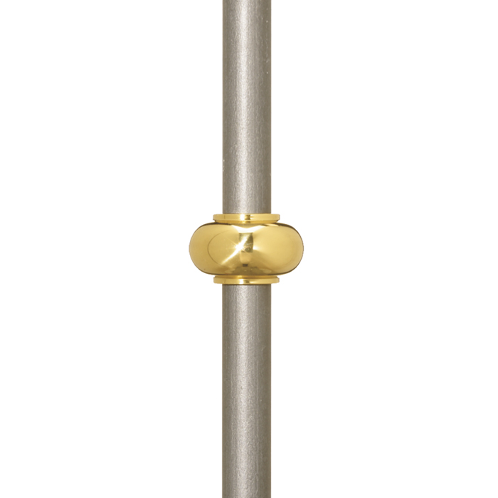 Grande Forge Brass Picket Collars for 9/16" and 5/8" Round Bar, 3/4" Tall