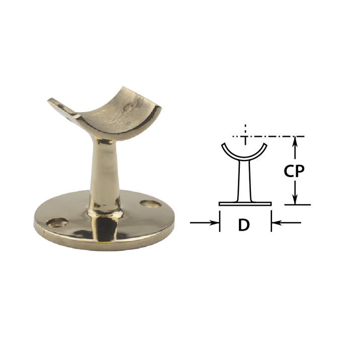 Saddle Posts in Brass