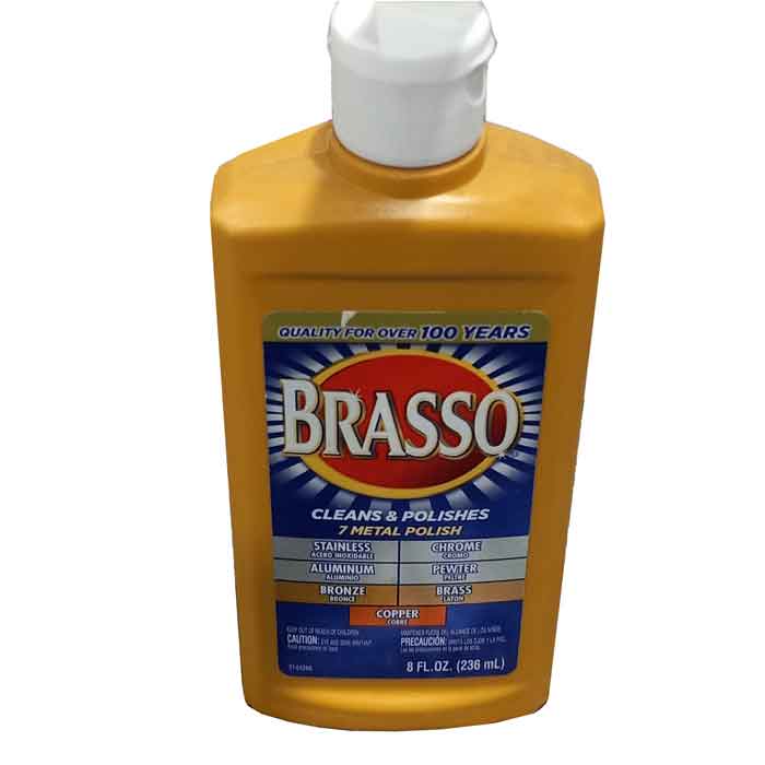 Brasso Metal Polish, 8 FL. OZ.