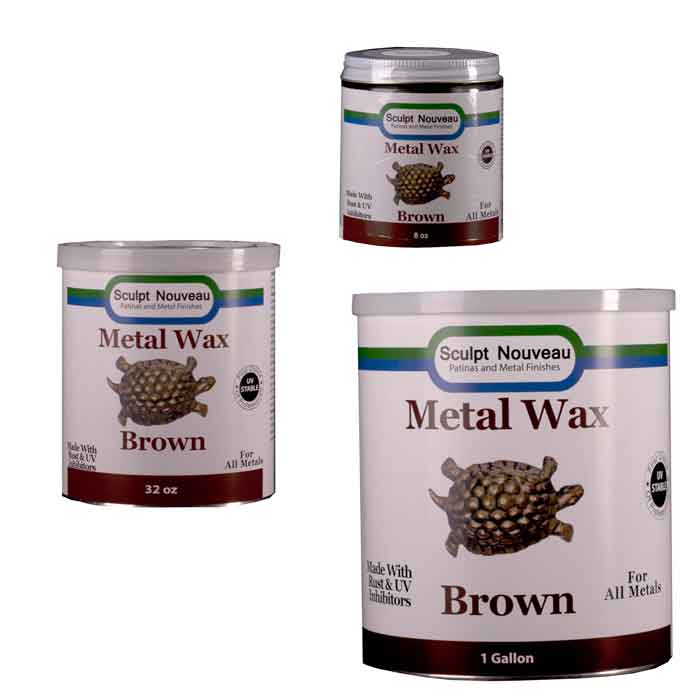 Sculpt Nouveau Metal Wax-Brown