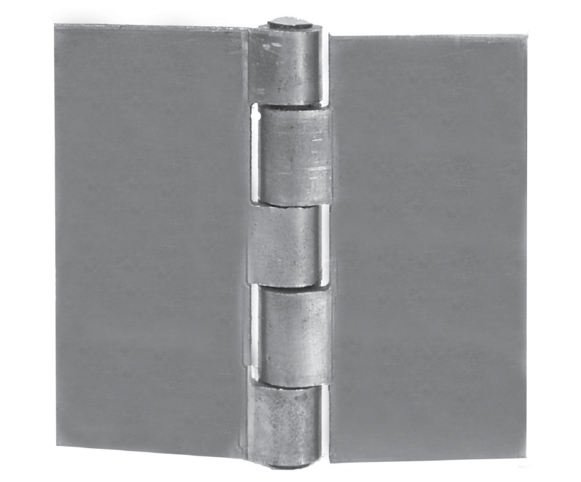 3" x 3" Steel Butt Welding Hinge, No Holes