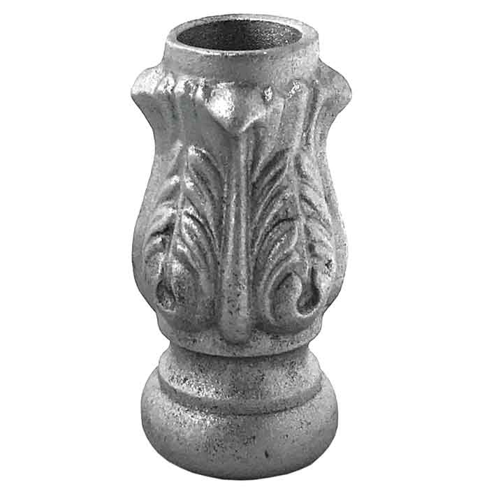 Picket Collar for 5/8" dia., Cast Iron, 2-3/8" Tall