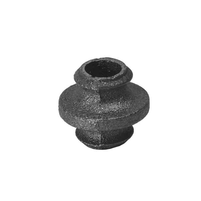 Cast Iron Picket Collars for 1/2", 5/8", 3/4" and 1" Round Bar