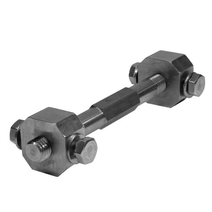 Tension Bar for 2" sq. Tubing, Stainless Steel