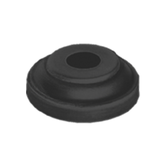 Base Shoe for 1-5/8" dia., Brass with Satin Finish, 4-5/16" dia. base