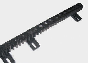 Gear Rack, Plastic Coated, 22mm x 22mm, 4mm pitch, 3'3" Long