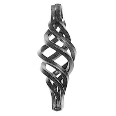 Steel Cage, 1/2" sq. end, 5-1/8" Tall