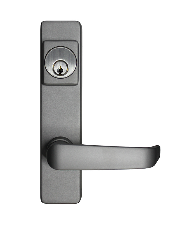 Detex Panic Bar Trim with Passage Lever