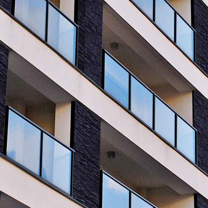 Easy ALU-Modular Aluminum Railing System in a Mill Finish