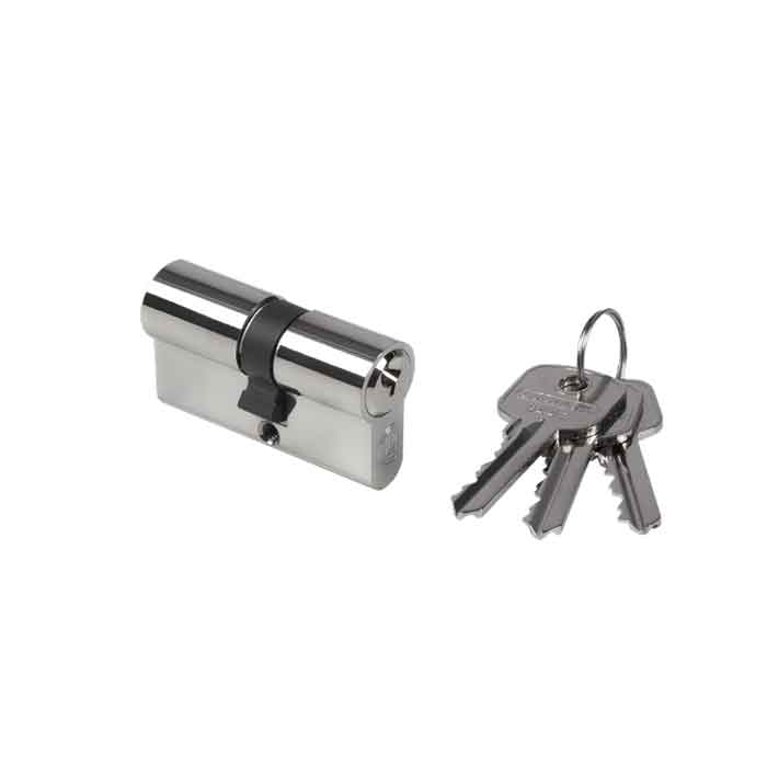 Spare Cylinder for Industrial, Wide Body Ornamental, Vinci (LM) and Slide Gate Locks, Keyed Different