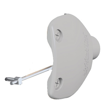 DISCONTINUED- Lokk-Latch External Access Kit only, No Latch, White