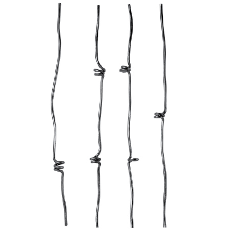 1/2" dia. Forged Steel Knotted Bar Balusters