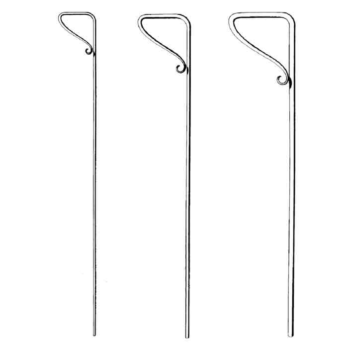 Forged Steel Drop Bars in 1/2" dia., 5/8" dia. and 3/4" dia.